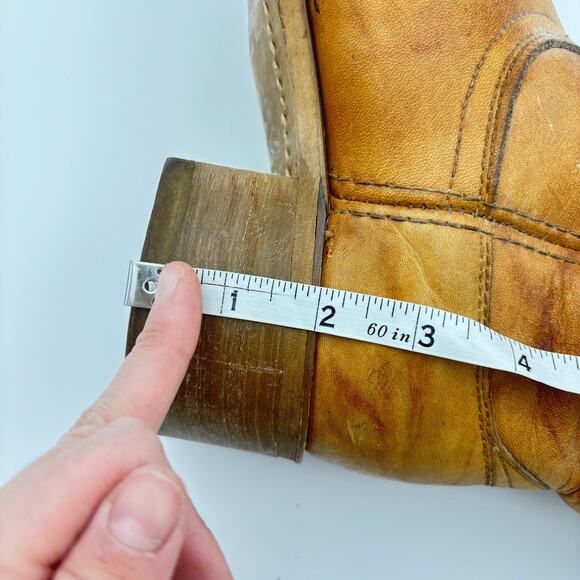 Vintage 60s 70s Acme Leather Campus Rancher Boots Men's 8.5EEE Made in USA - Picture 12 of 14